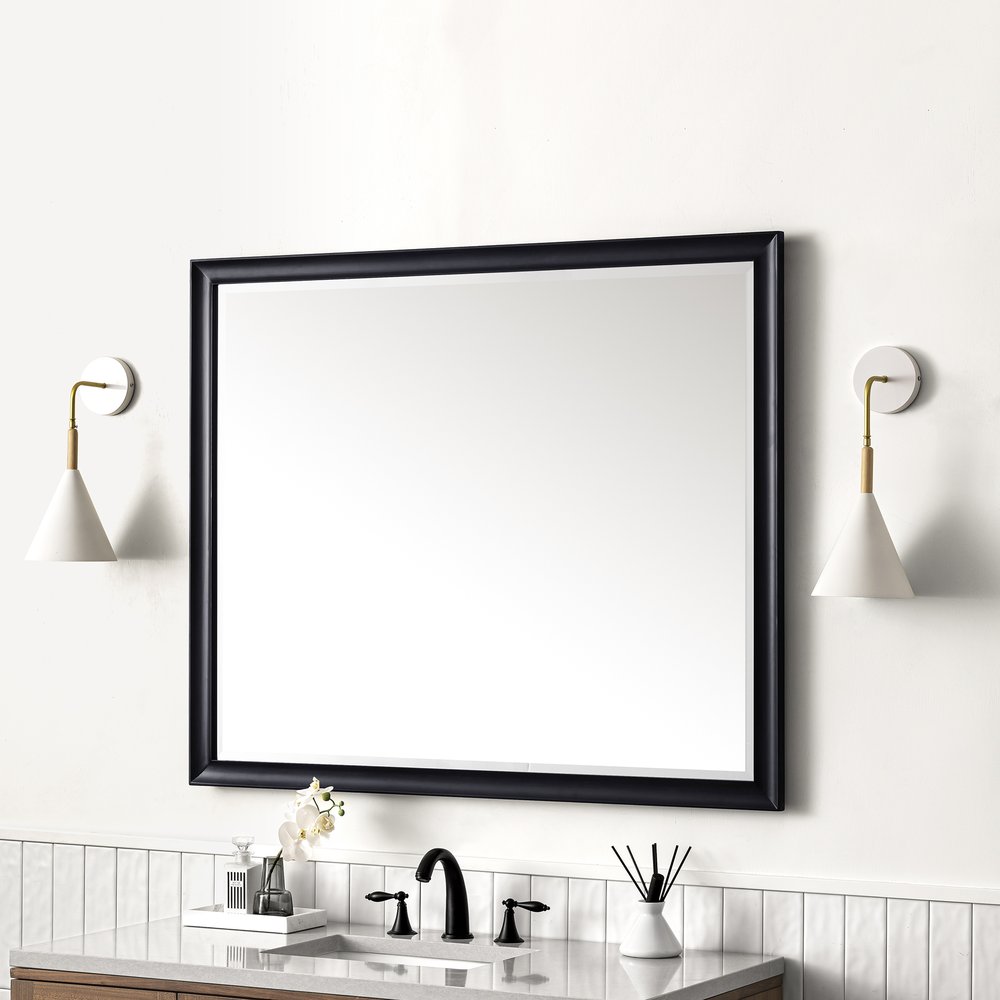 James Martin - Glenbrooke 48" Mirror, Black Onyx - 735-M48-BKO view 3