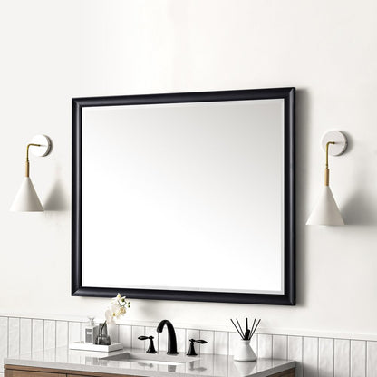 James Martin - Glenbrooke 48" Mirror, Black Onyx - 735-M48-BKO view 3