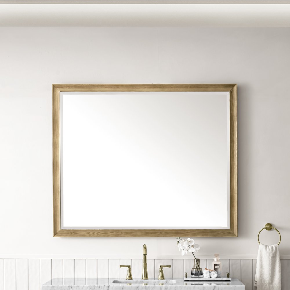 James Martin - Glenbrooke 48" Mirror, Light Natural Oak - 735-M48-LNO view 2