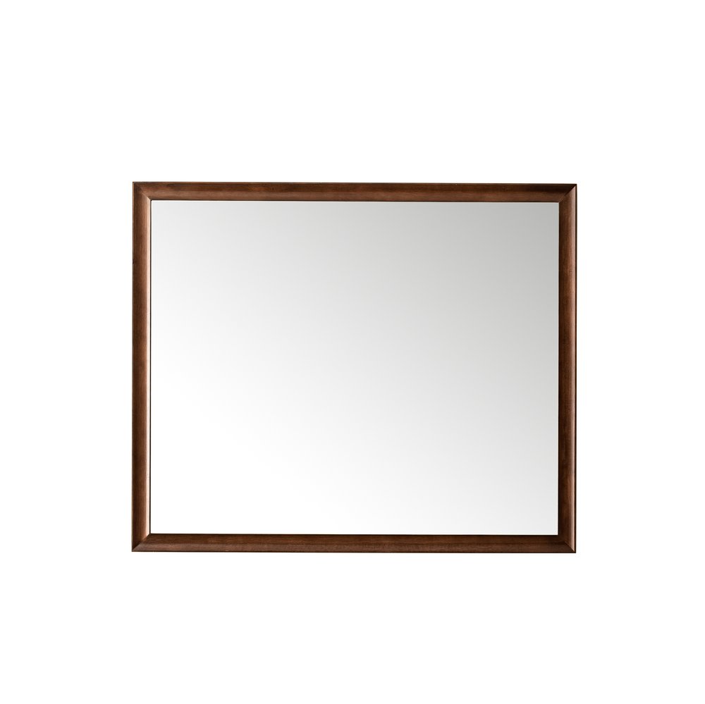 James Martin - Glenbrooke 48" Mirror, Mid-Century Walnut - 735-M48-WLT view 1