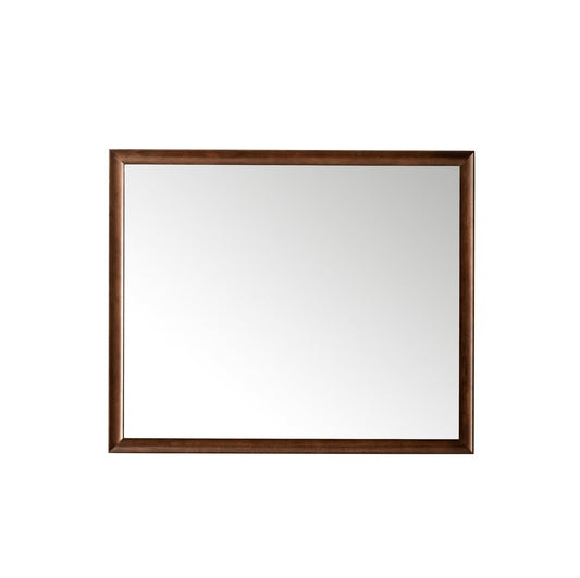 James Martin - Glenbrooke 48" Mirror, Mid-Century Walnut - 735-M48-WLT view 1
