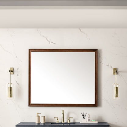 James Martin - Glenbrooke 48" Mirror, Mid-Century Walnut - 735-M48-WLT view 2
