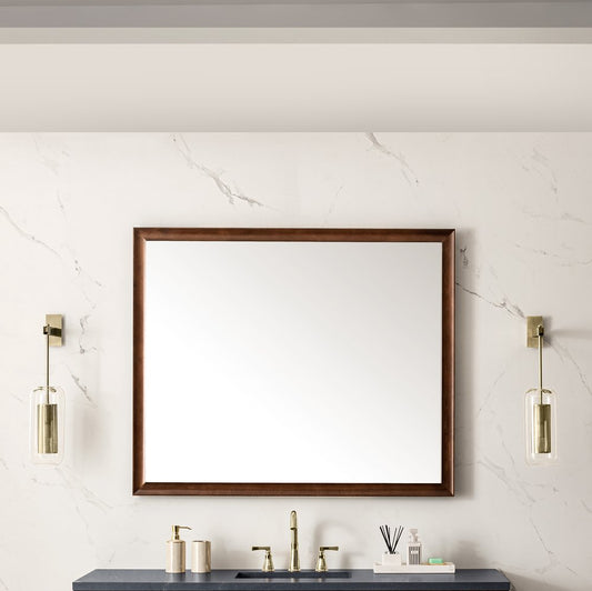 James Martin - Glenbrooke 48" Mirror, Mid-Century Walnut - 735-M48-WLT view 2