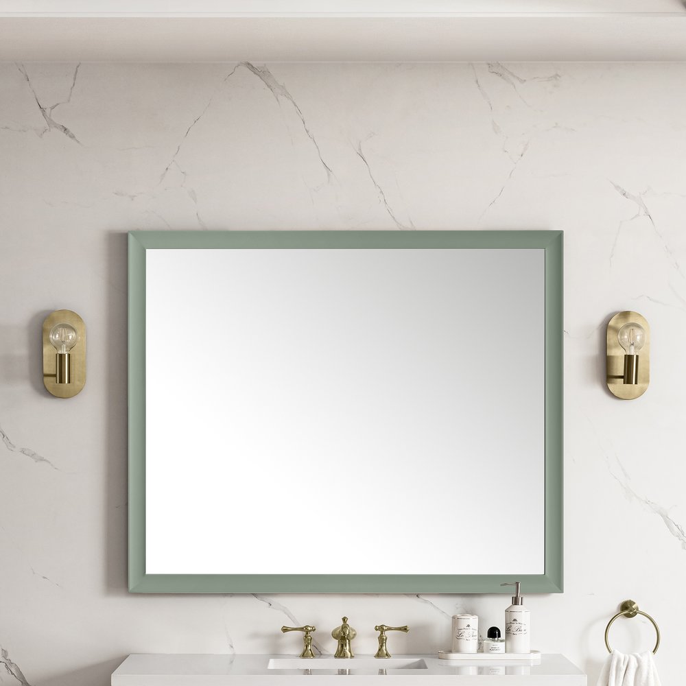 James Martin - Glenbrooke 48" Mirror, Smokey Celadon - 735-M48-SC view 2