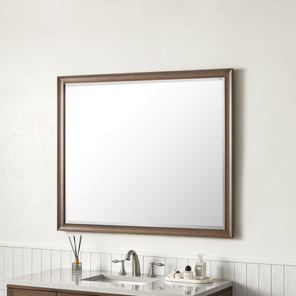 James Martin - Glenbrooke 48" Mirror, Whitewashed Walnut - 735-M48-WWW view 3