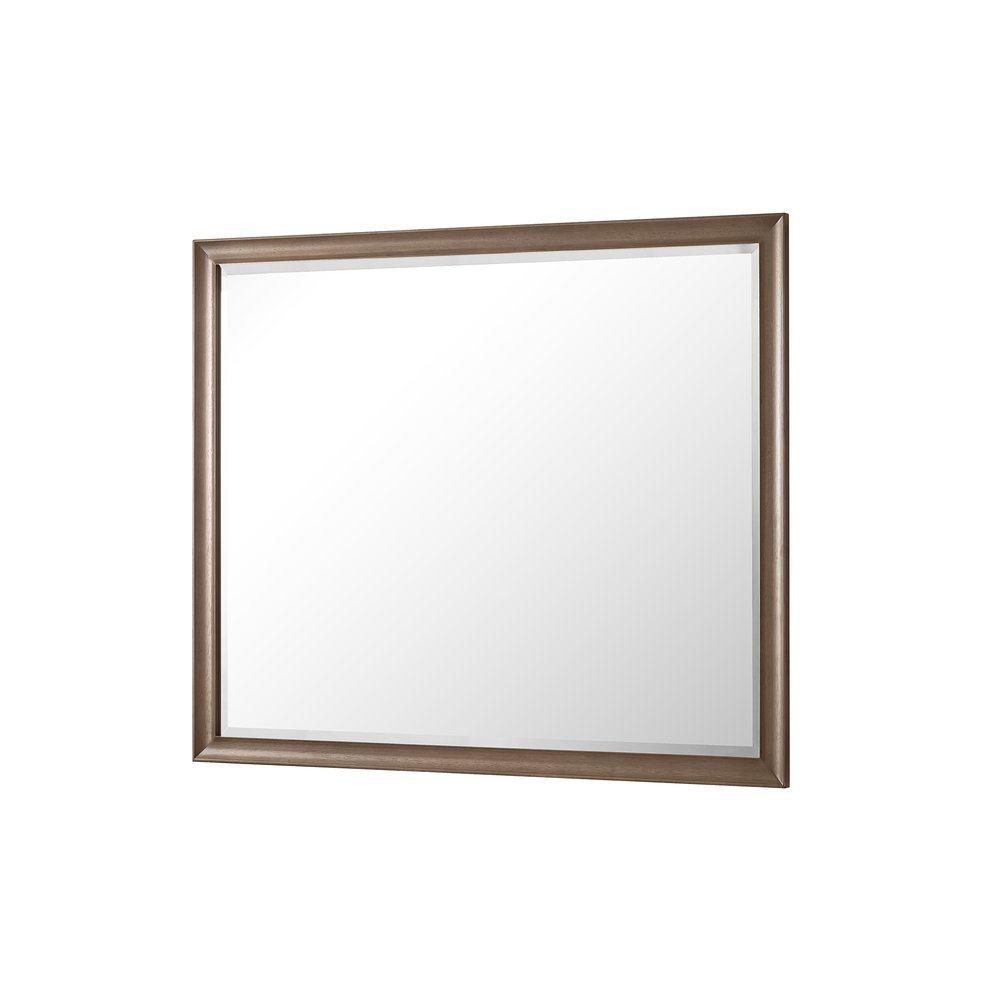 James Martin - Glenbrooke 48" Mirror, Whitewashed Walnut - 735-M48-WWW view 4