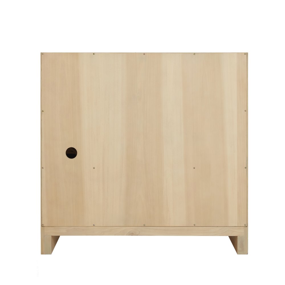 James Martin - Gracyn 36" Single Vanity, Coastal Driftwood, w/ 3 CM White Zeus Quartz Top - D125-V36-CSD-3WZ view 9