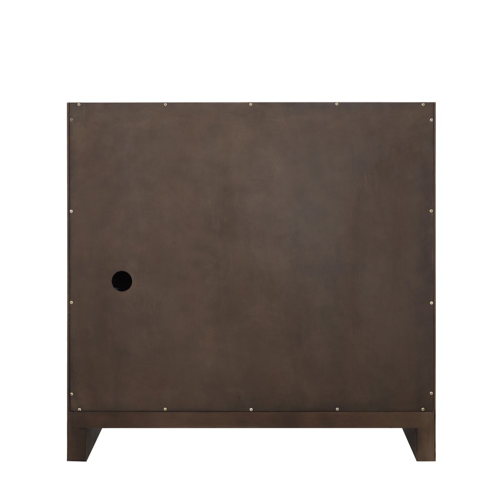 James Martin - Gracyn 36" Single Vanity, Sable - D125-V36-SBL view 4