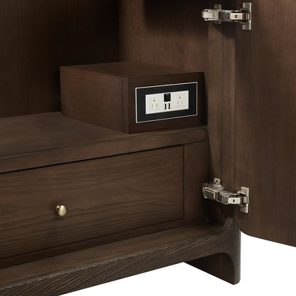 James Martin - Gracyn 36" Single Vanity, Sable, w/ 3 CM Phantome Eclos Widespread Top - D125-V36-SBL-WPHT view 9