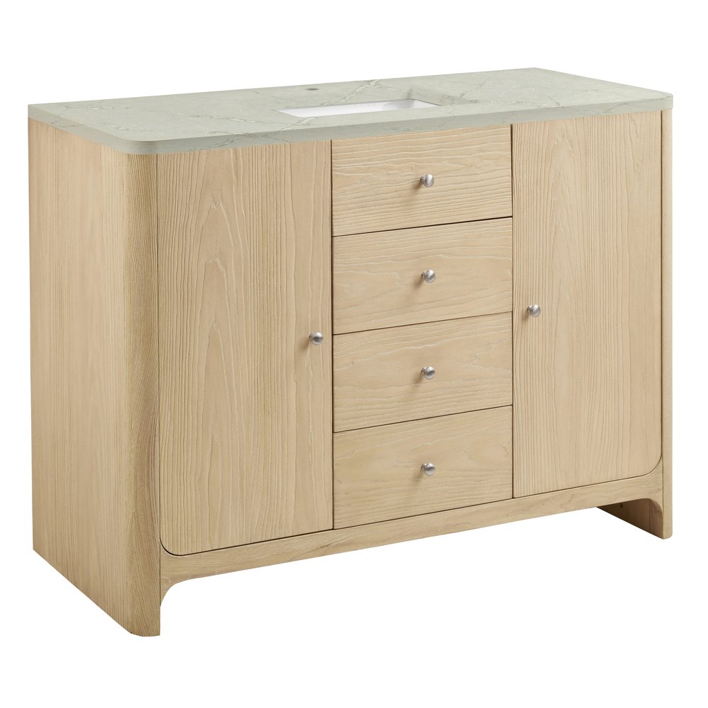 James Martin - Gracyn 48" Single Vanity, Coastal Driftwood - D125-V48-CSD view 5