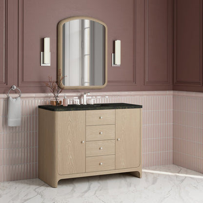 James Martin - Gracyn 48" Single Vanity, Coastal Driftwood, w/ 3 CM Phantome Eclos Widespread Top - D125-V48-CSD-WPHT view 3