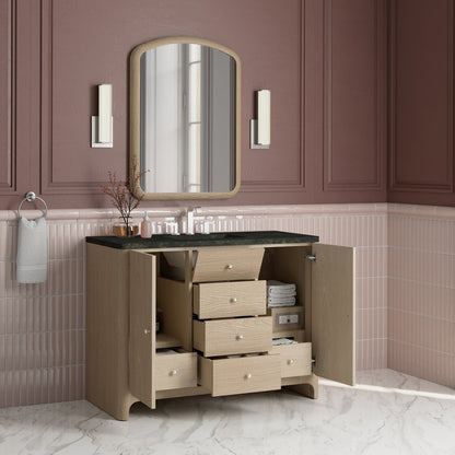 James Martin - Gracyn 48" Single Vanity, Coastal Driftwood, w/ 3 CM Phantome Eclos Widespread Top - D125-V48-CSD-WPHT view 4