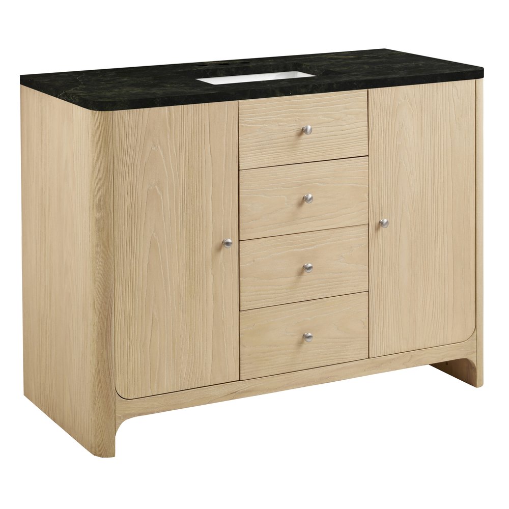 James Martin - Gracyn 48" Single Vanity, Coastal Driftwood, w/ 3 CM Phantome Eclos Widespread Top - D125-V48-CSD-WPHT view 6