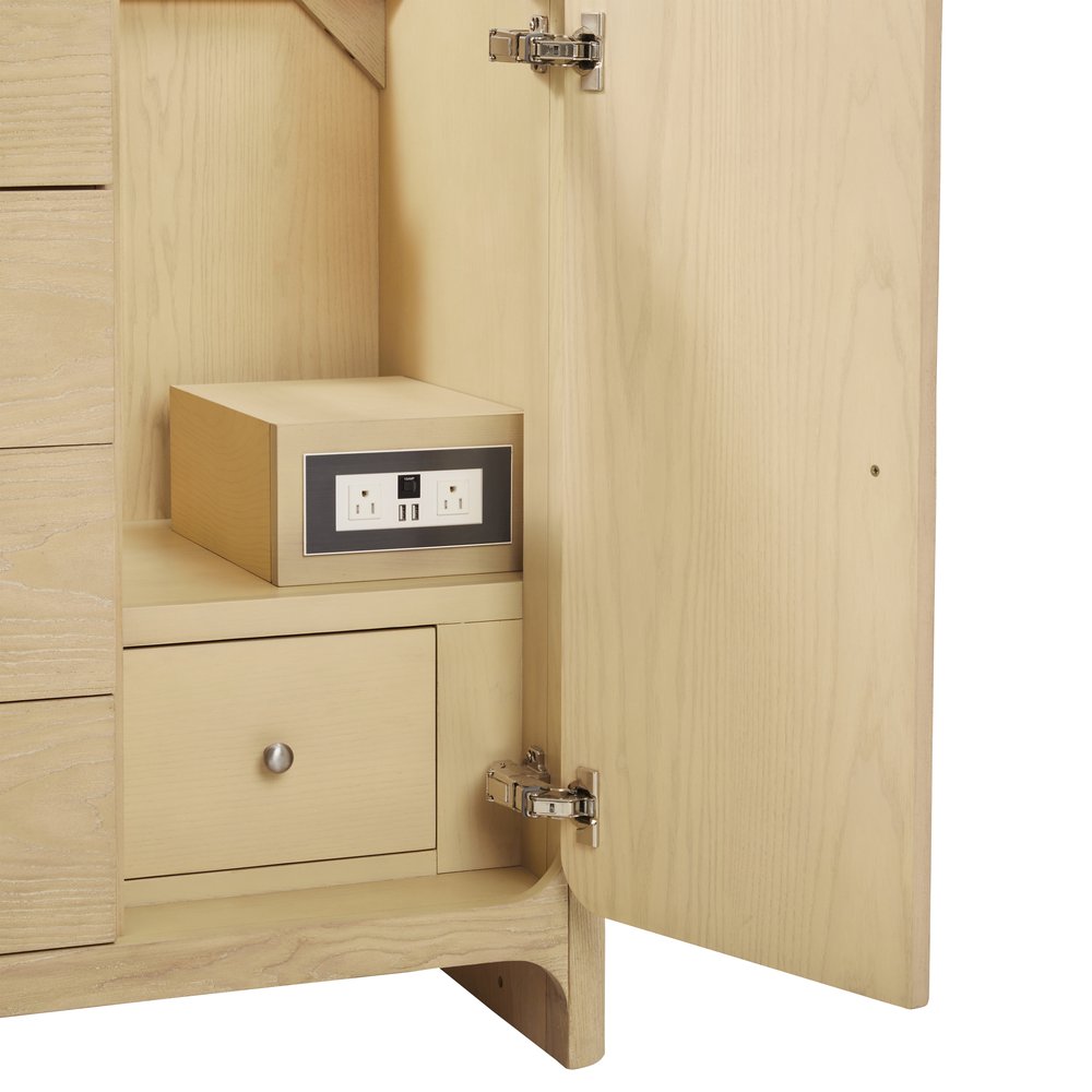 James Martin - Gracyn 48" Single Vanity, Coastal Driftwood, w/ 3 CM Tajnar Eclos Widespread Top - D125-V48-CSD-WTJR view 9