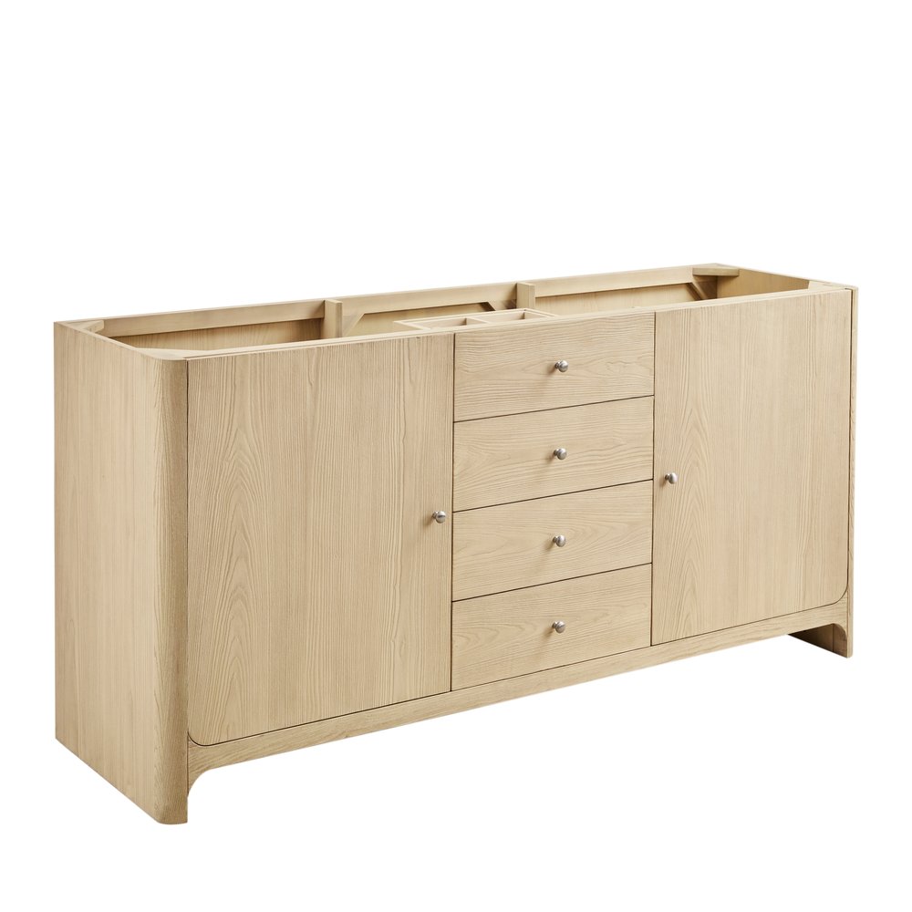 James Martin - Gracyn 72" Double Vanity, Coastal Driftwood - D125-V72-CSD view 1