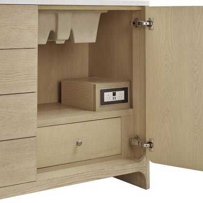 James Martin - Gracyn 72" Double Vanity, Coastal Driftwood - D125-V72-CSD view 8