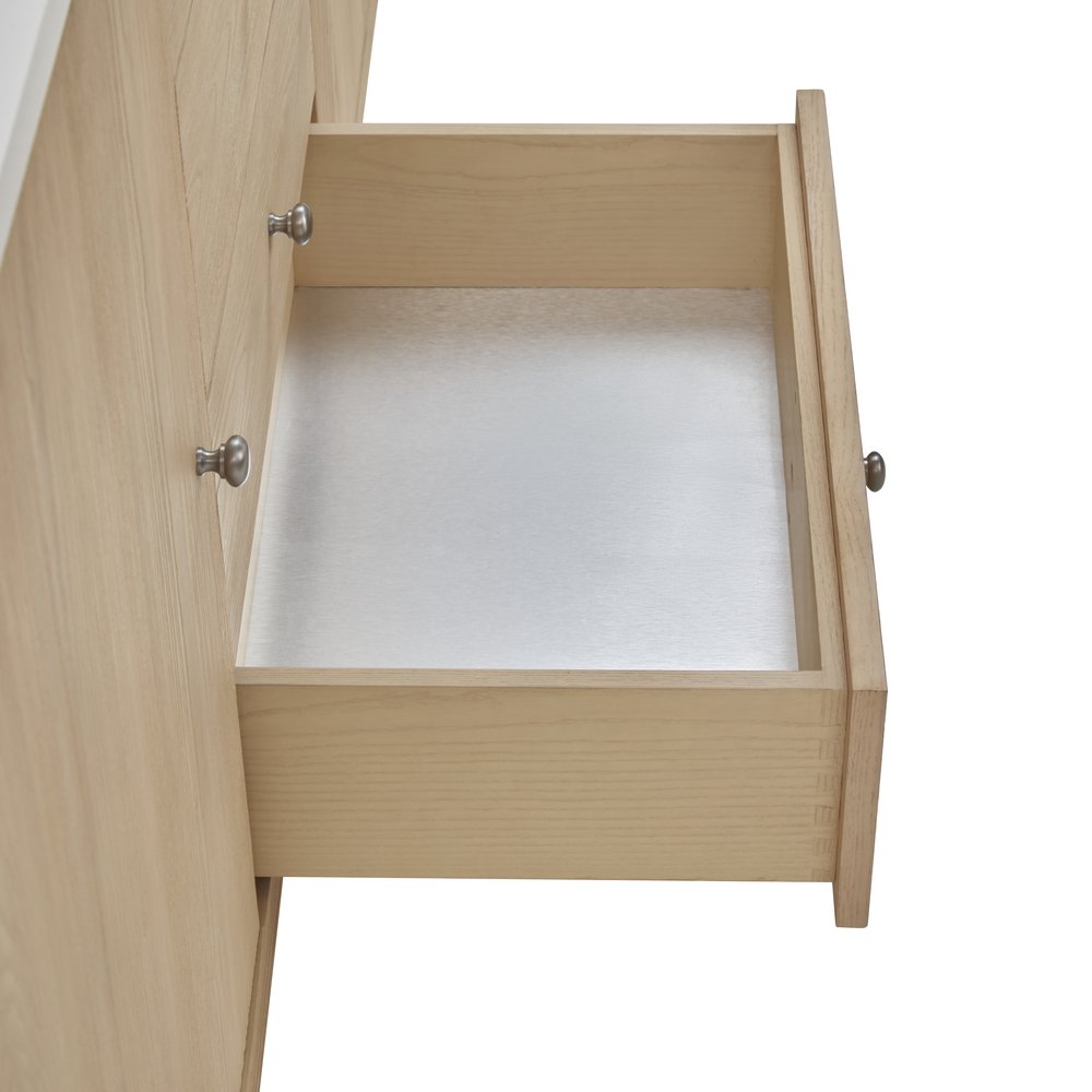James Martin - Gracyn 72" Double Vanity, Coastal Driftwood, w/ 3 CM Phantome Eclos Widespread Top - D125-V72-CSD-WPHT view 11