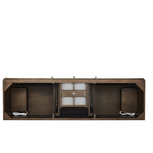 James Martin - Gracyn 72" Double Vanity, Sable - D125-V72-SBL view 2