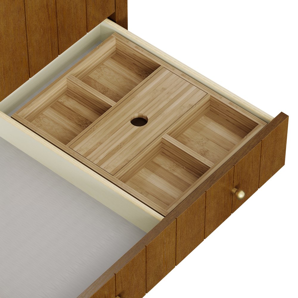 James Martin - Hudson 30" Single Vanity Cabinet, Honey Oak - 435-V30-HNO view 9