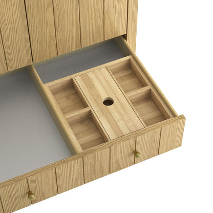 James Martin - Hudson 30" Single Vanity Cabinet, Light Natural Oak - 435-V30-LNO view 9