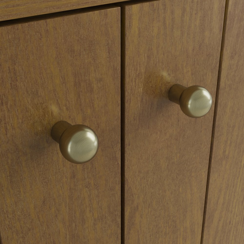 James Martin - Hudson 30" Single Vanity, Honey Oak w/ 3 CM White Zeus Silestone Top - 435-V30-HNO-3WZ view 14