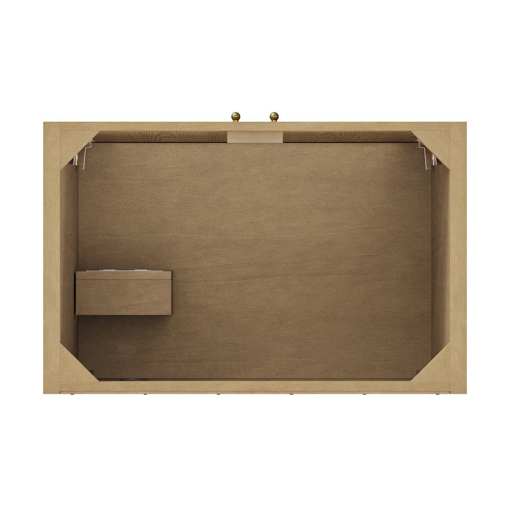 James Martin - Hudson 36" Single Vanity, Light Natural Oak w/ 3 CM Eternal Jasmine Pearl Top - 435-V36-LNO-3EJP view 6