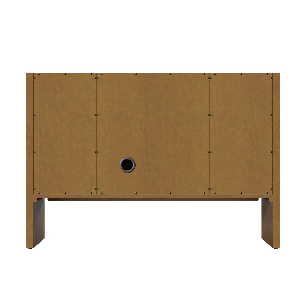 James Martin - Hudson 48" Single Vanity, Honey Oak w/ 3 CM Lime Delight Silestone Top - 435-V48-HNO-3LDL view 10