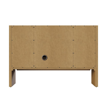 James Martin - Hudson 48" Single Vanity, Light Natural Oak w/ 3 CM Carrara Marble Top - 435-V48-LNO-3CAR view 10
