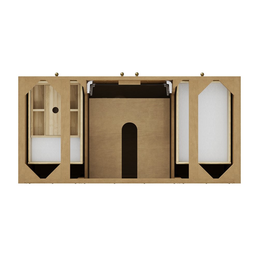 James Martin - Hudson 48" Single Vanity, Light Natural Oak w/ 3 CM Lime Delight Top - 435-V48-LNO-3LDL view 6