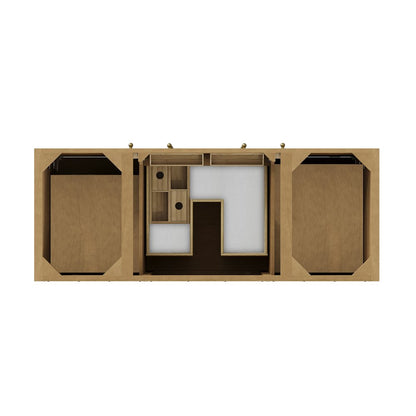 James Martin - Hudson 60" Single Vanity, Light Natural Oak w/ 3 CM Victorian Silver Top w/ FreePower Wireless Charger - 435-V60S-LNO-FVSL view 6