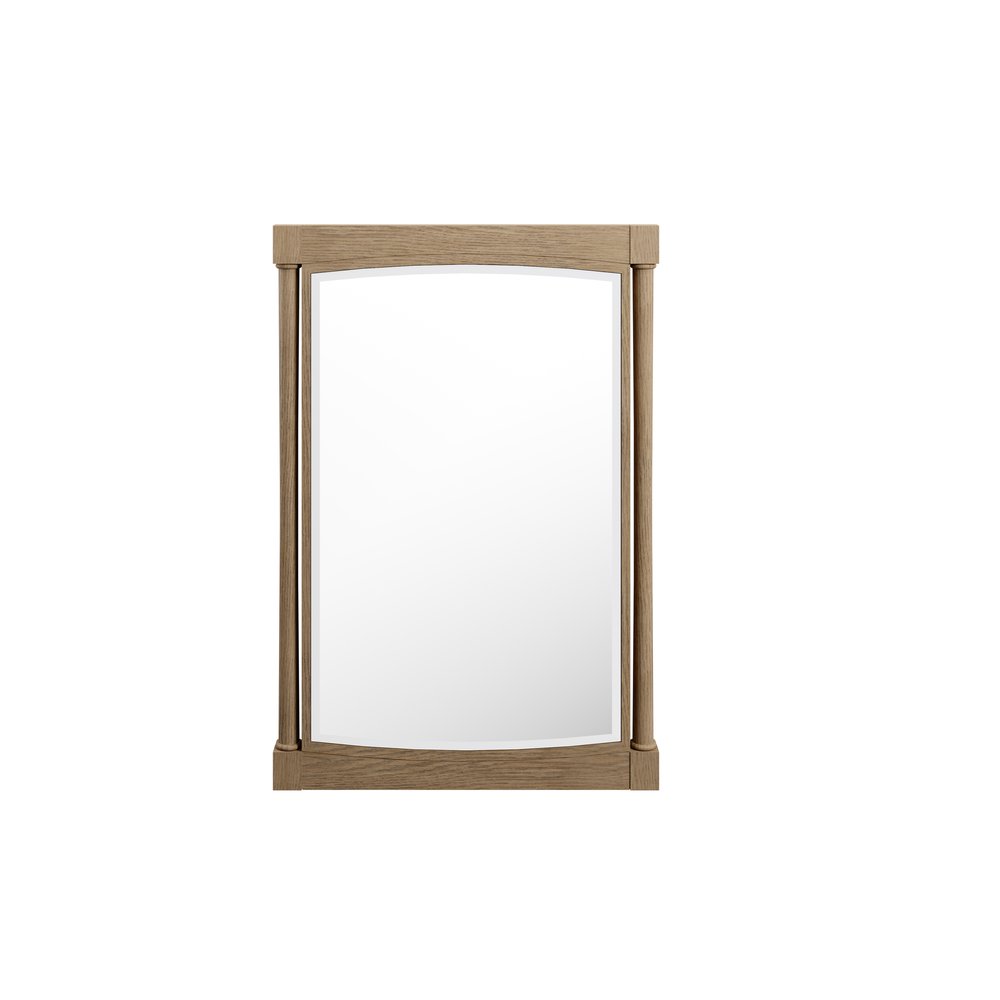 James Martin - Kinnsden 26" Mirror, Weathered Oak - D680-M26-WTO view 1