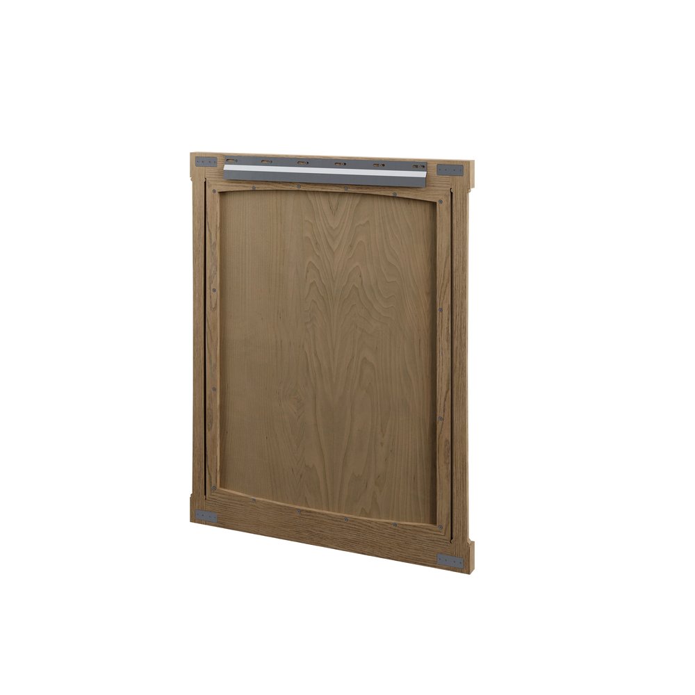 James Martin - Kinnsden 30" Mirror, Weathered Oak - D680-M30-WTO view 6