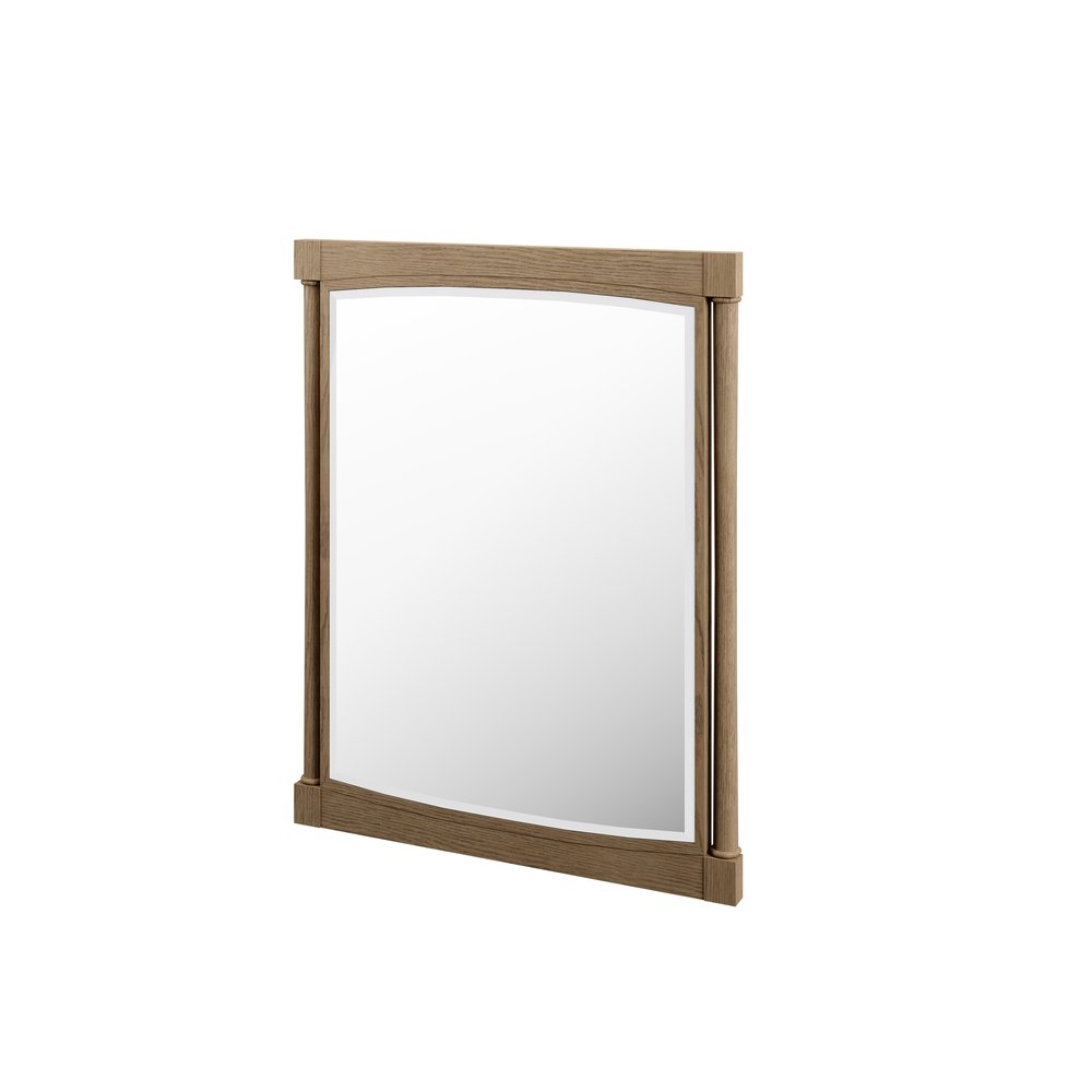 James Martin - Kinnsden 30" Mirror, Weathered Oak - D680-M30-WTO view 7