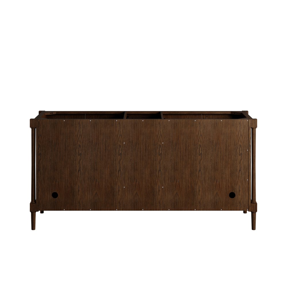James Martin - Kinnsden 72" Double Vanity, Sable Oak w/ 3 CM Tajnar Eclos Top w/FreePower Wireless Charger - D680-V72-SBK-FTJR view 9