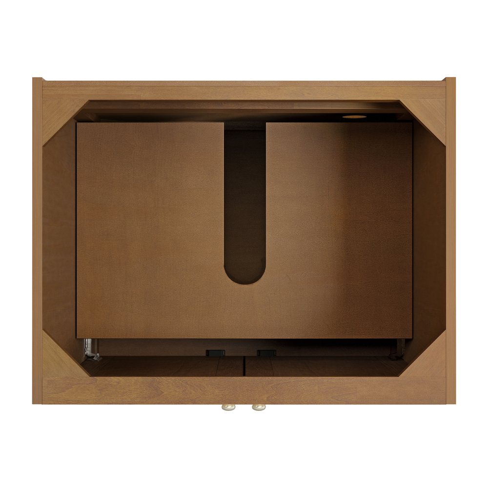 James Martin - Laurent 30" Single Vanity, Honey Oak w/ 3 CM Phantome Eclos Top - 545-V30-HNO-3PHT view 10