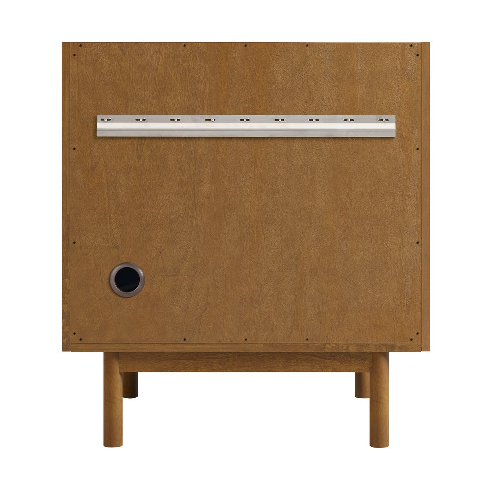 James Martin - Laurent 30" Single Vanity, Honey Oak w/ 3 CM Victorian Silver Silestone Top - 545-V30-HNO-3VSL view 14