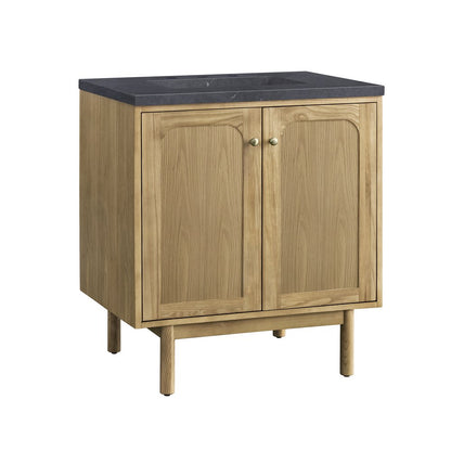 James Martin - Laurent 30" Single Vanity, Light Natural Oak w/ 3 CM Charcoal Soapstone Top - 545-V30-LNO-3CSP view 18