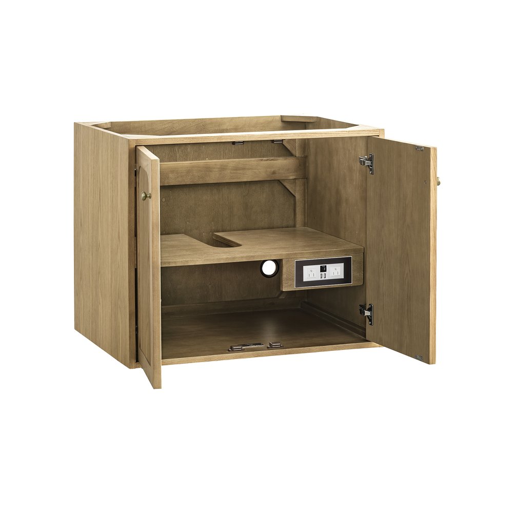 James Martin - Laurent 30" Single Vanity, Light Natural Oak w/ 3 CM Lime Delight Top - 545-V30-LNO-3LDL view 15