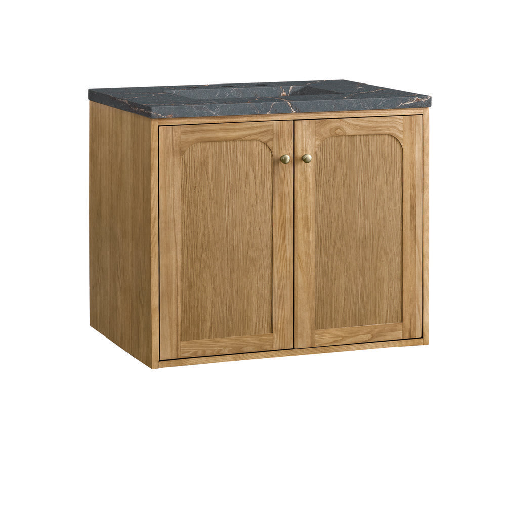 James Martin - Laurent 30" Single Vanity, Light Natural Oak w/ 3 CM Parisien Bleu Top - 545-V30-LNO-3PBL view 19