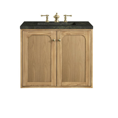 James Martin - Laurent 30" Single Vanity, Light Natural Oak, w/ 3 CM Phantome Eclos Top - 545-V30-LNO-3PHT view 3