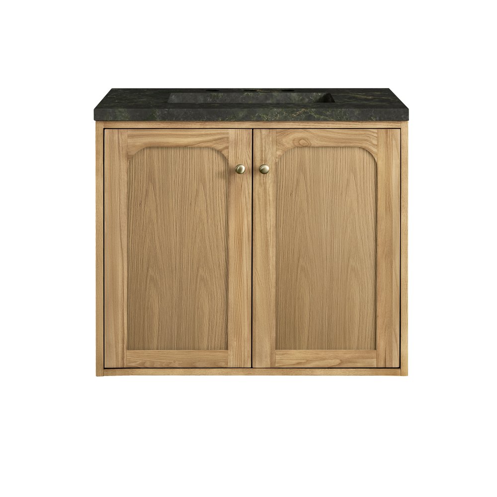 James Martin - Laurent 30" Single Vanity, Light Natural Oak, w/ 3 CM Phantome Eclos Top - 545-V30-LNO-3PHT view 4
