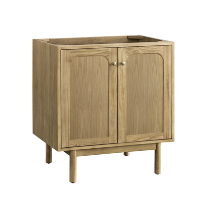 James Martin - Laurent 30" Single Vanity, Light Natural Oak, w/ 3 CM Phantome Eclos Top - 545-V30-LNO-3PHT view 5