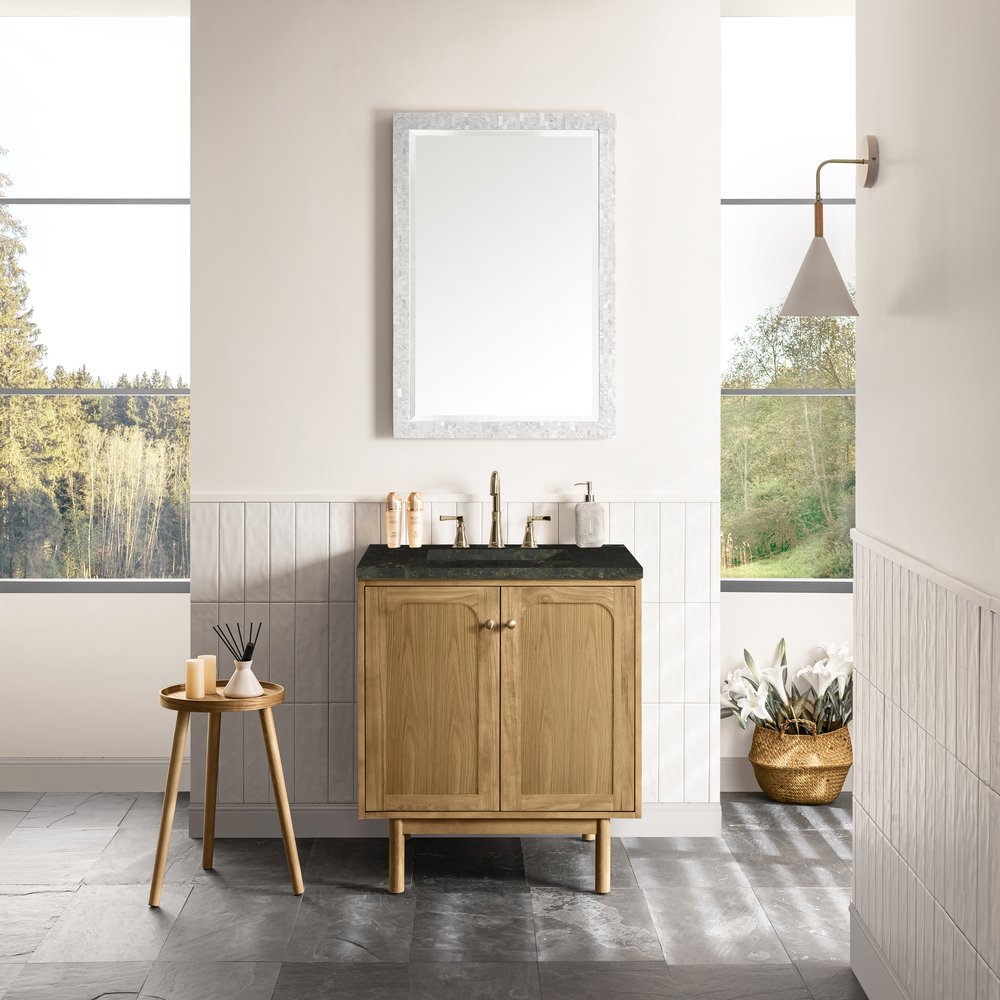 James Martin - Laurent 30" Single Vanity, Light Natural Oak, w/ 3 CM Phantome Eclos Top - 545-V30-LNO-3PHT view 7