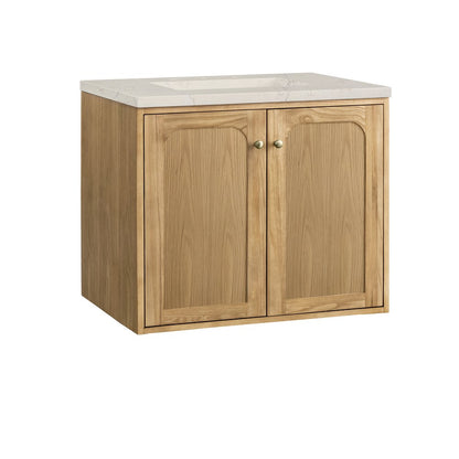 James Martin - Laurent 30" Single Vanity, Light Natural Oak, w/ 3 CM Siberian Silestone Top - 545-V30-LNO-3SFR view 23