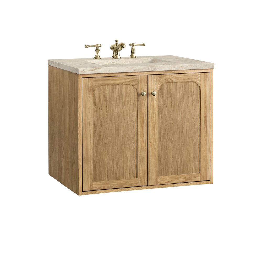 James Martin - Laurent 30" Single Vanity, Light Natural Oak, w/ 3 CM Tajnar Eclos Top - 545-V30-LNO-3TJR view 21