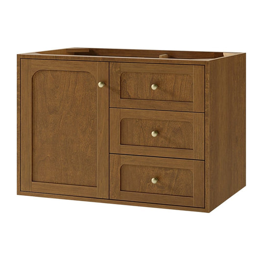 James Martin - Laurent 36" Single Vanity Cabinet, Honey Oak - 545-V36-HNO view 2