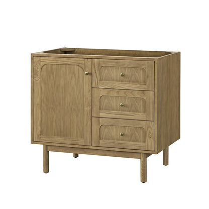 James Martin - Laurent 36" Single Vanity Cabinet, Light Natural Oak - 545-V36-LNO view 1