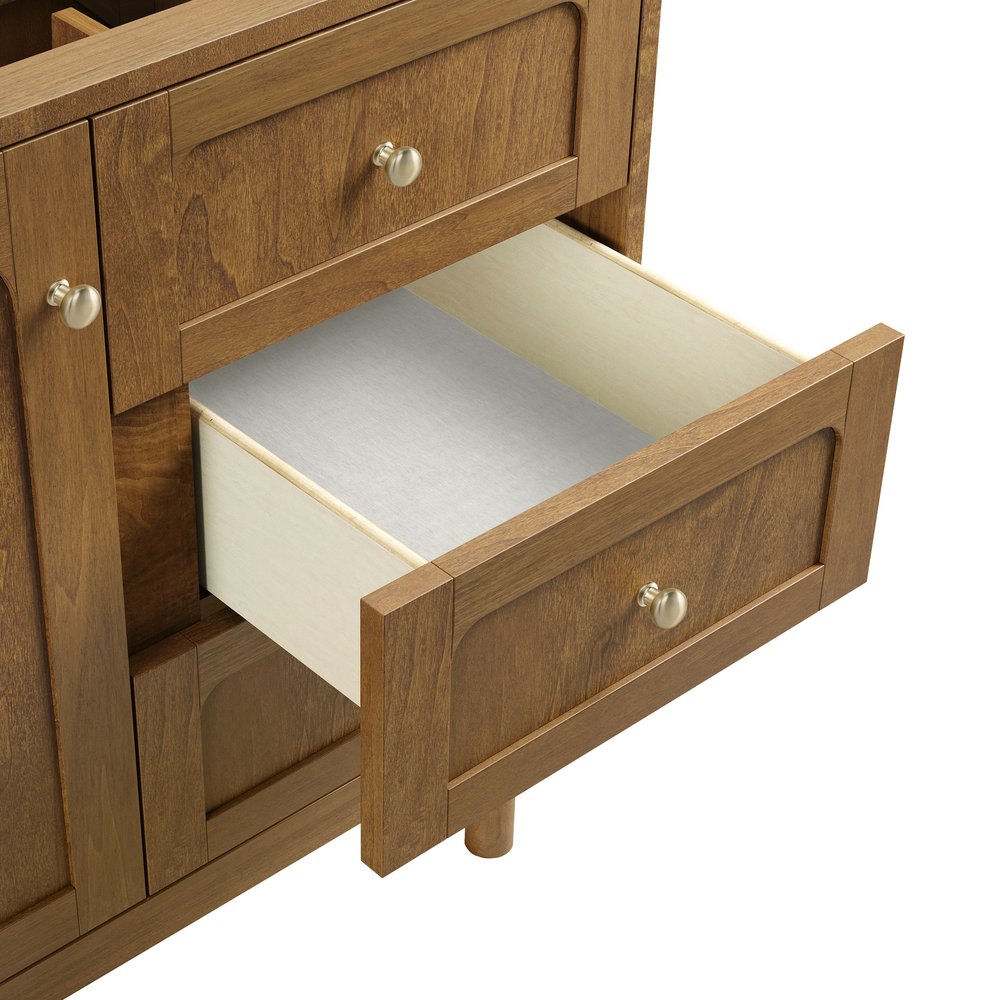 James Martin - Laurent 36" Single Vanity, Honey Oak w/ 3 CM Lime Delight Silestone Top - 545-V36-HNO-3LDL view 21
