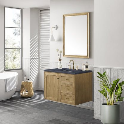 James Martin - Laurent 36" Single Vanity, Light Natural Oak w/ 3 CM Charcoal Soapstone Top - 545-V36-LNO-3CSP view 7