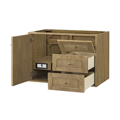 James Martin - Laurent 36" Single Vanity, Light Natural Oak, w/ 3 CM Phantome Eclos Top - 545-V36-LNO-3PHT view 17